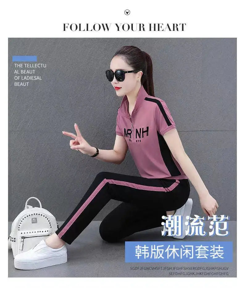 Women tracksuit Set - Casual Track Suits for Ladies Sports Outfit - Hers Haven - Hers Haven